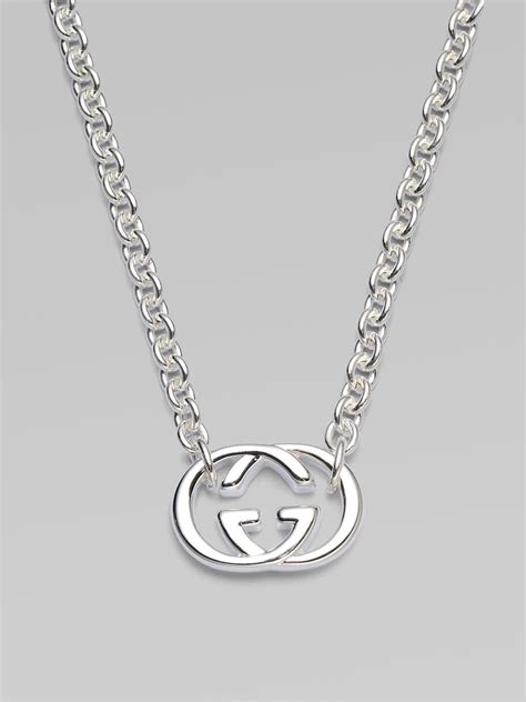 gucci womens necklaces|gucci silver necklaces for women.